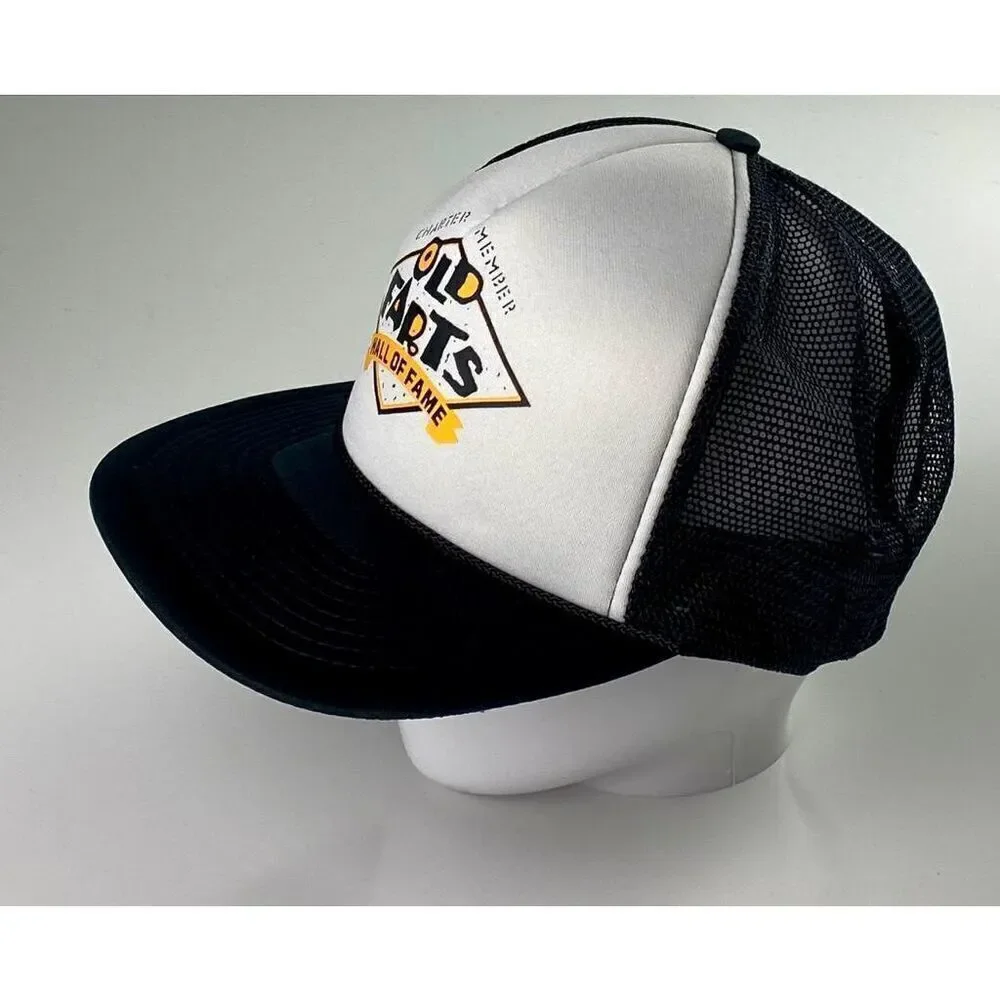 Vintage Mohrs Old Farts Hall of Fame Charter Member Snapback Trucker Hat Cap